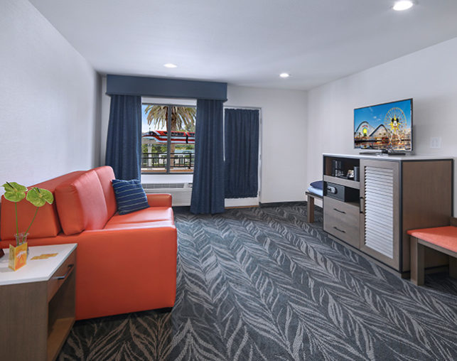 A Park View Suite at our Disneyland Good Neighbor Hotel in Anaheim, CA