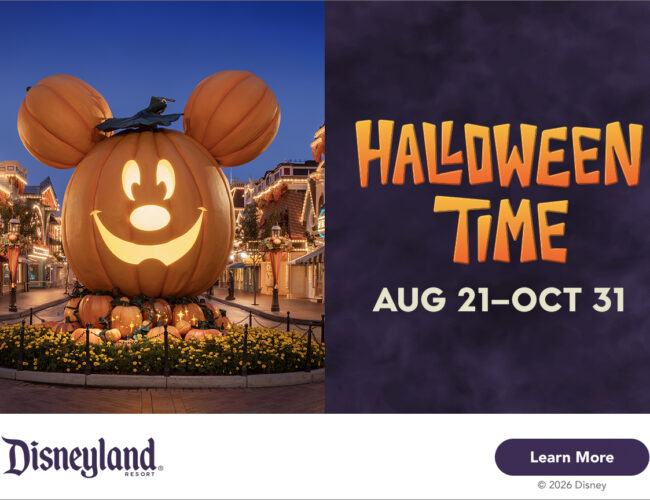 Disney Halloween Time 8/21-10/31